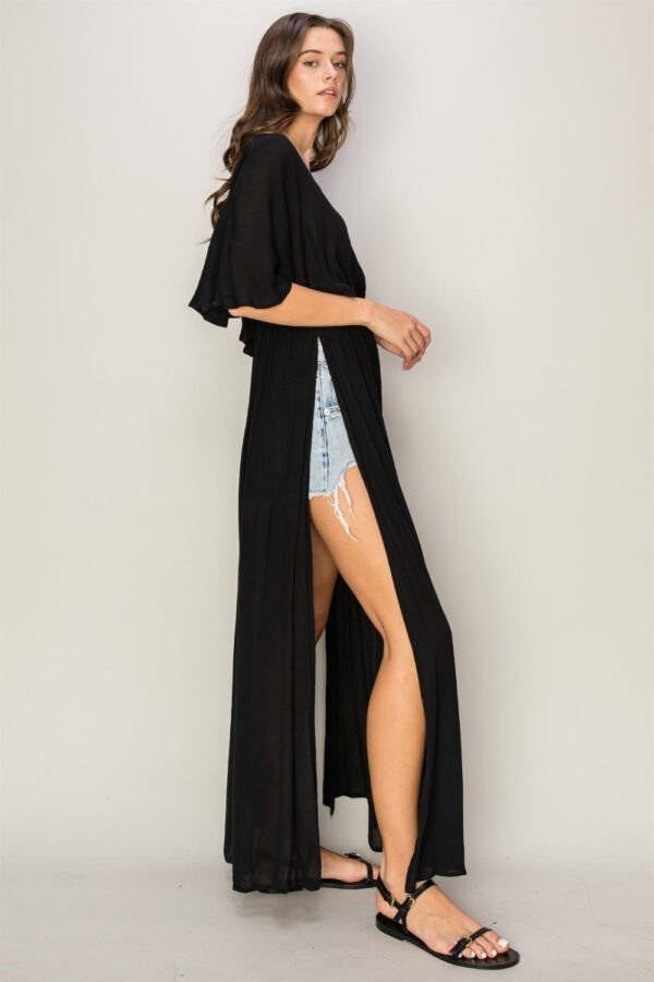 HYFVE Tie Back Maxi Split Cover Up Dress - Image 3