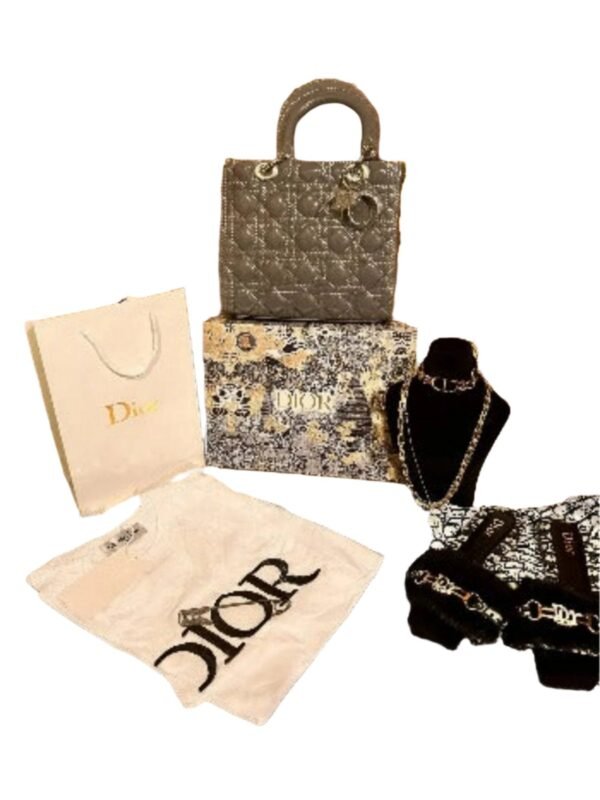 BLACK  MEDIUM LADY BAG - Image 3