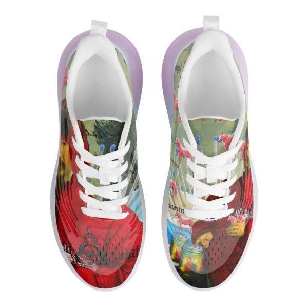 I FOUND THEM IN THERE III Unisex Pastel Translucent Air Sole Running - Image 2