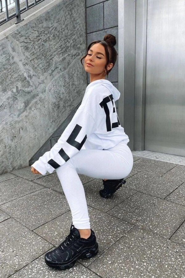Vetements Hoodie and Legging Lounge Set - Image 5