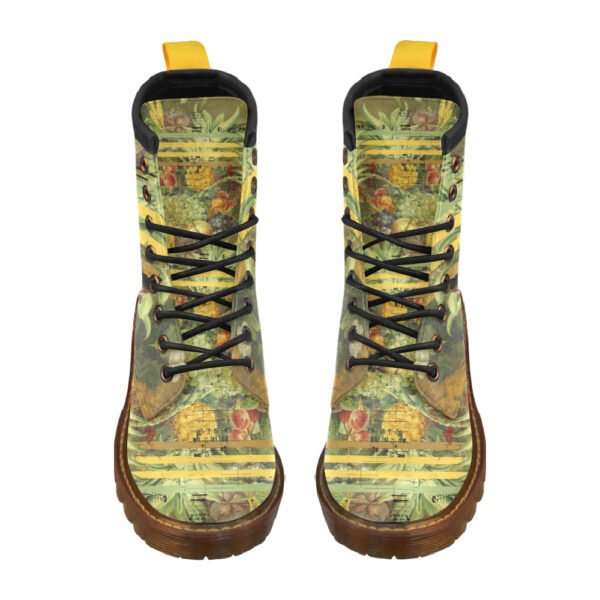 THE FOUR CROWNS Men's Leather High Boots - Image 5