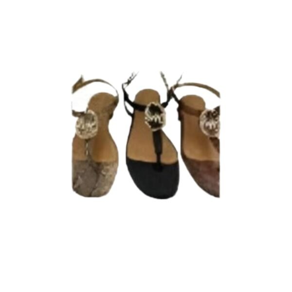 Women's Fashion Flat Croc Sandals - Image 2