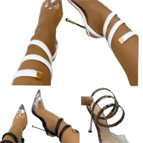BELLA HEELS SANDALS WRAP IN LEGS - Image 2