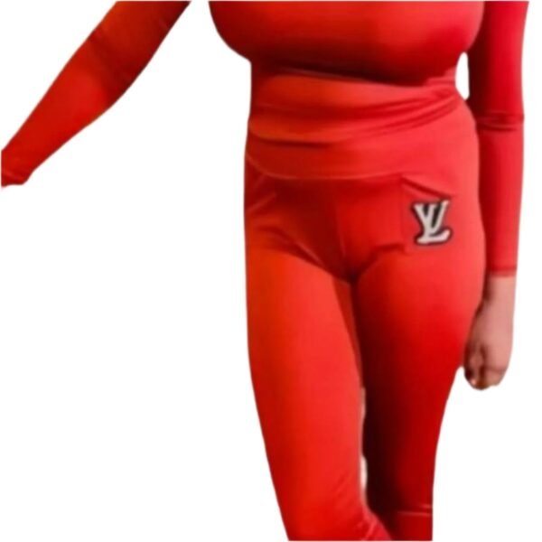 Two Pieces  Set Sexy Outfits Long Sleeve & Long Pants Pullover Tracksuit With Pockets