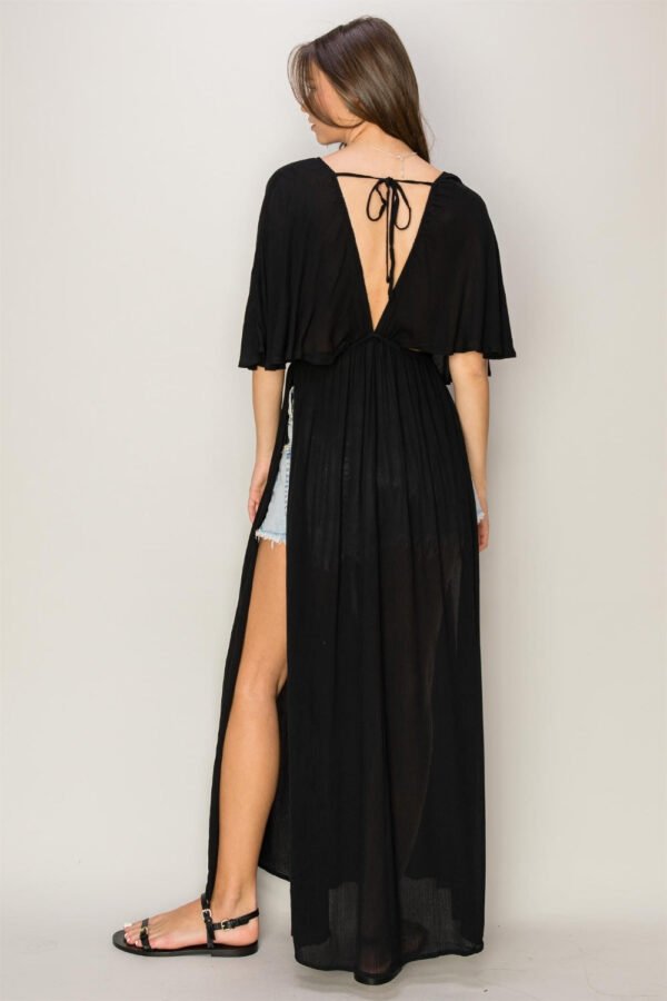 HYFVE Tie Back Maxi Split Cover Up Dress - Image 2