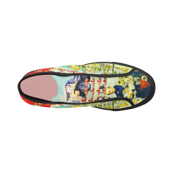 ACCORDING TO PLAN. Women's All Over Print Canvas Sneakers-Luxury Fashion