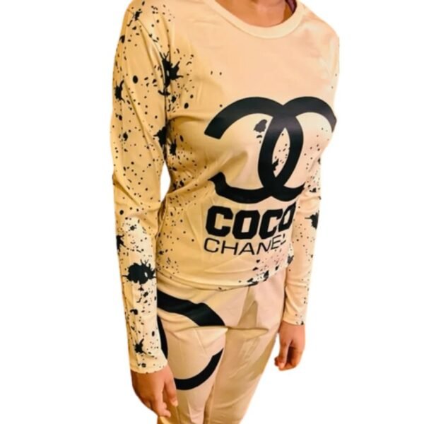 Two Pieces Tracksuit Long Sleeve Set - Image 3