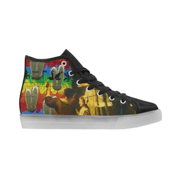 AND THIS, IS THE RAINBOW BRUSH CACTUS. II Light Up Men's Sneakers - Image 3
