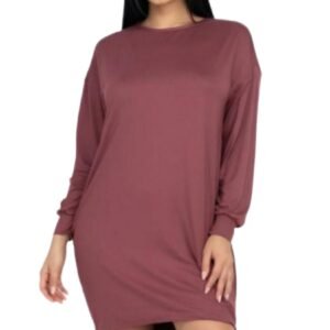 COZY HIGH LOW DRESS