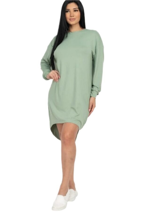 COZY HIGH LOW DRESS - Image 4
