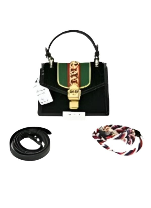 Sylvie Velvet Top Handle Bag