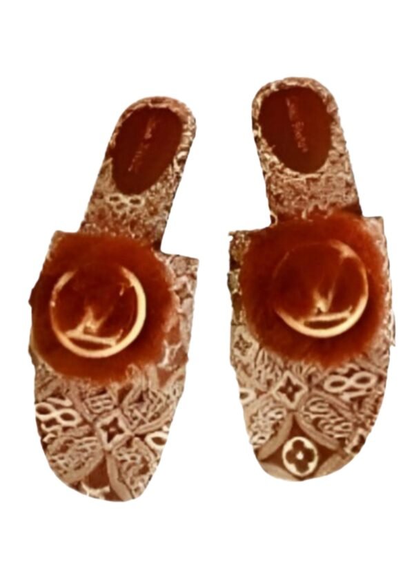 Fashion Flat Fur Sandals