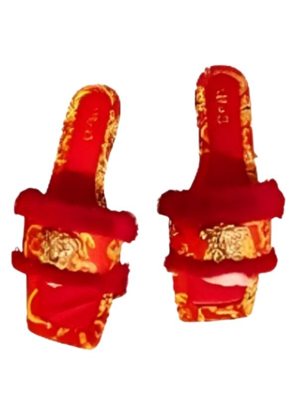 Fashion  Flat Fur Slide Sandals