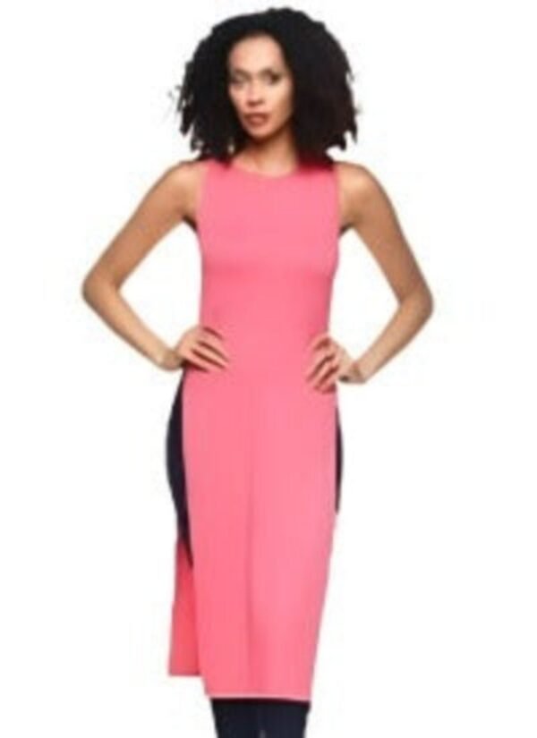 HIGH SLIT TANK DRESS - Image 2