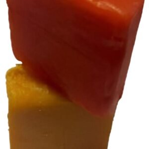 Lemon & Carrot Soap Bar for Body & Face - Naturally Brighten Made with Natural Ingredients