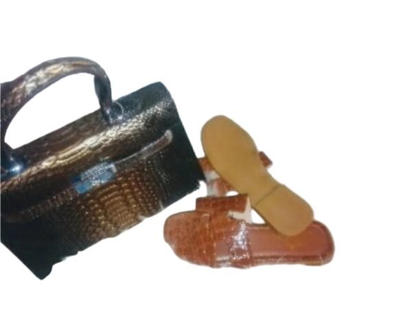 Fashion Slide Crocodile sandals - Image 3