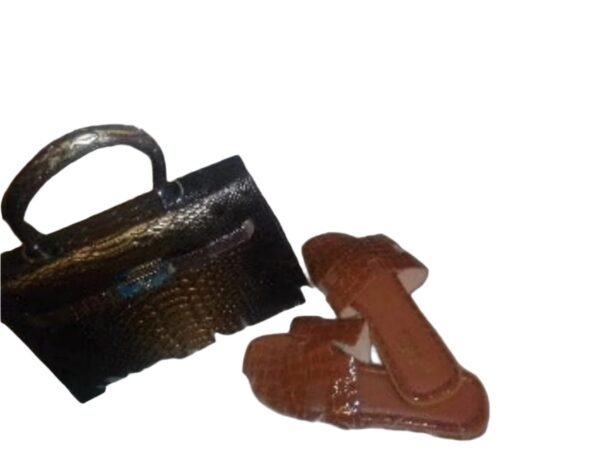 Fashion Slide Crocodile sandals - Image 2