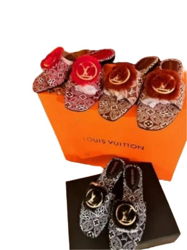 Fashion Flat Fur Sandals - Image 6