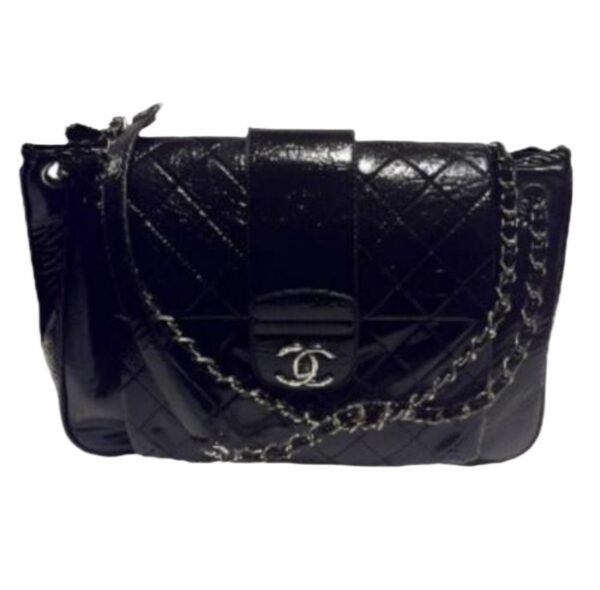 Lux handbag with Silver Chain Handle