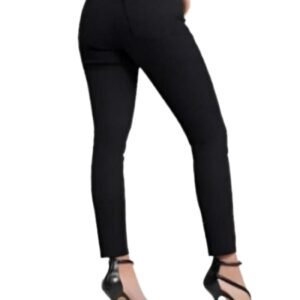 Curvy Mid Rise Black Skinny Jeans