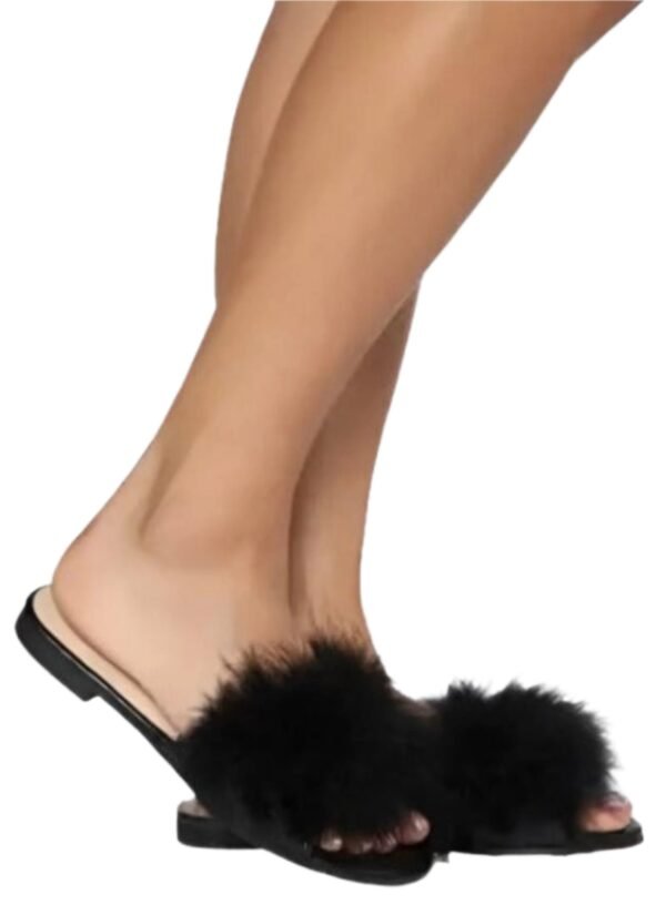 Women's Fur Slide Sandals