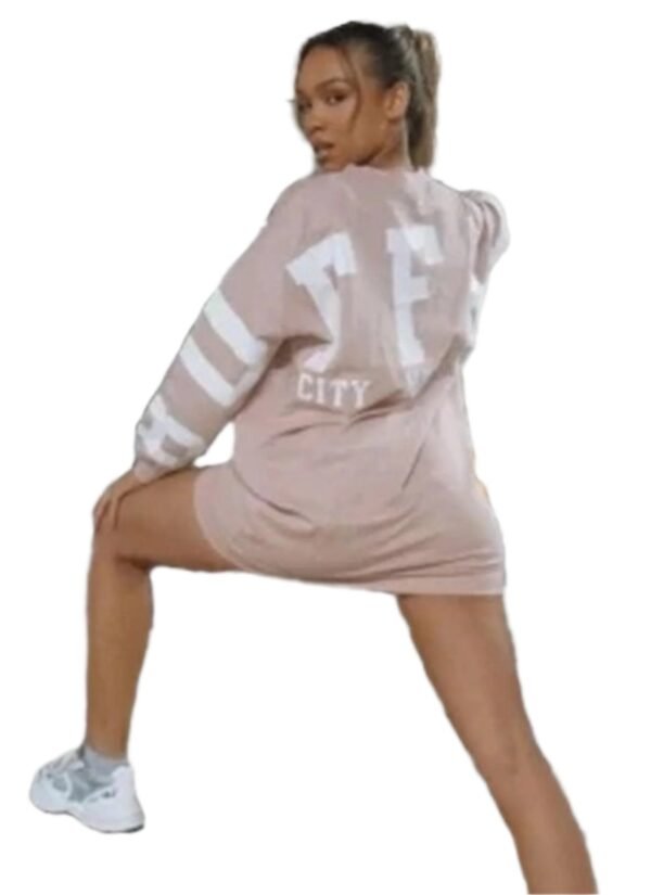 Buffalo New York Slogan Batwing Sweatshirt - Image 2