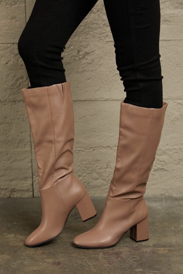 East Lion Corp Block Heel Knee High Boots - Image 5