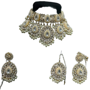 Alloy Gold-plated Yellow Jewel Set-Luxury Fashion