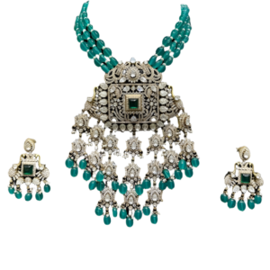 Alloy Gold-plated Blue Jewel Set-Luxury Fashion