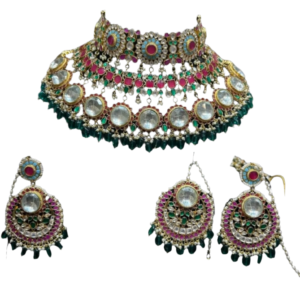 Alloy Gold-plated Multicolor Jewel Set-Luxury Fashion