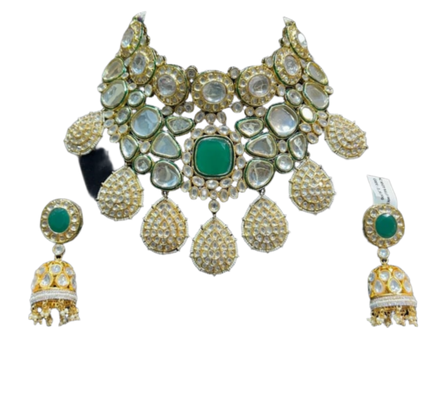 Alloy Gold-plated White Jewel Set-Luxury Fashion