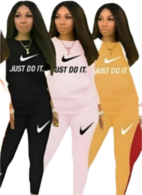 Two Piece Crew Neck Legging Outfits