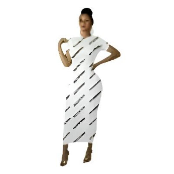 Lux Mock Neck Long Sleeve Dress