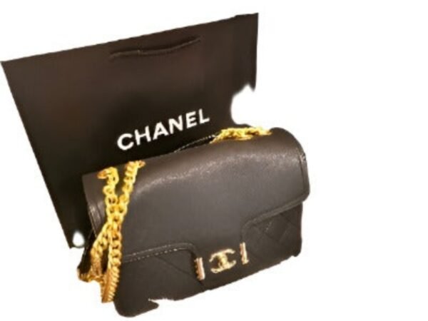 Chic Handbags With Double Chain Handle