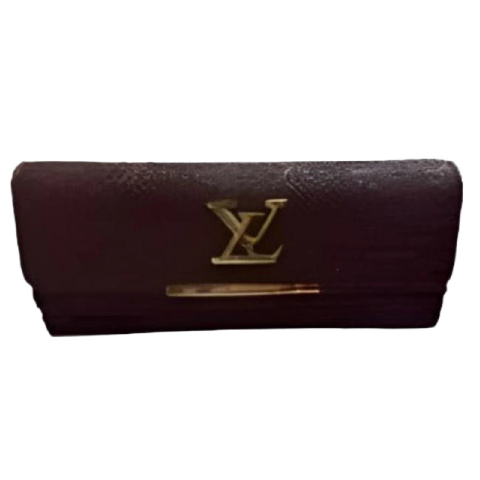 Lux Clutch Bag with Chain Handle